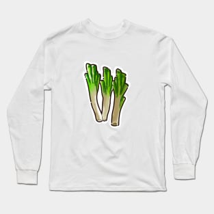 Calm Japanese Onion Long Sleeve T-Shirt